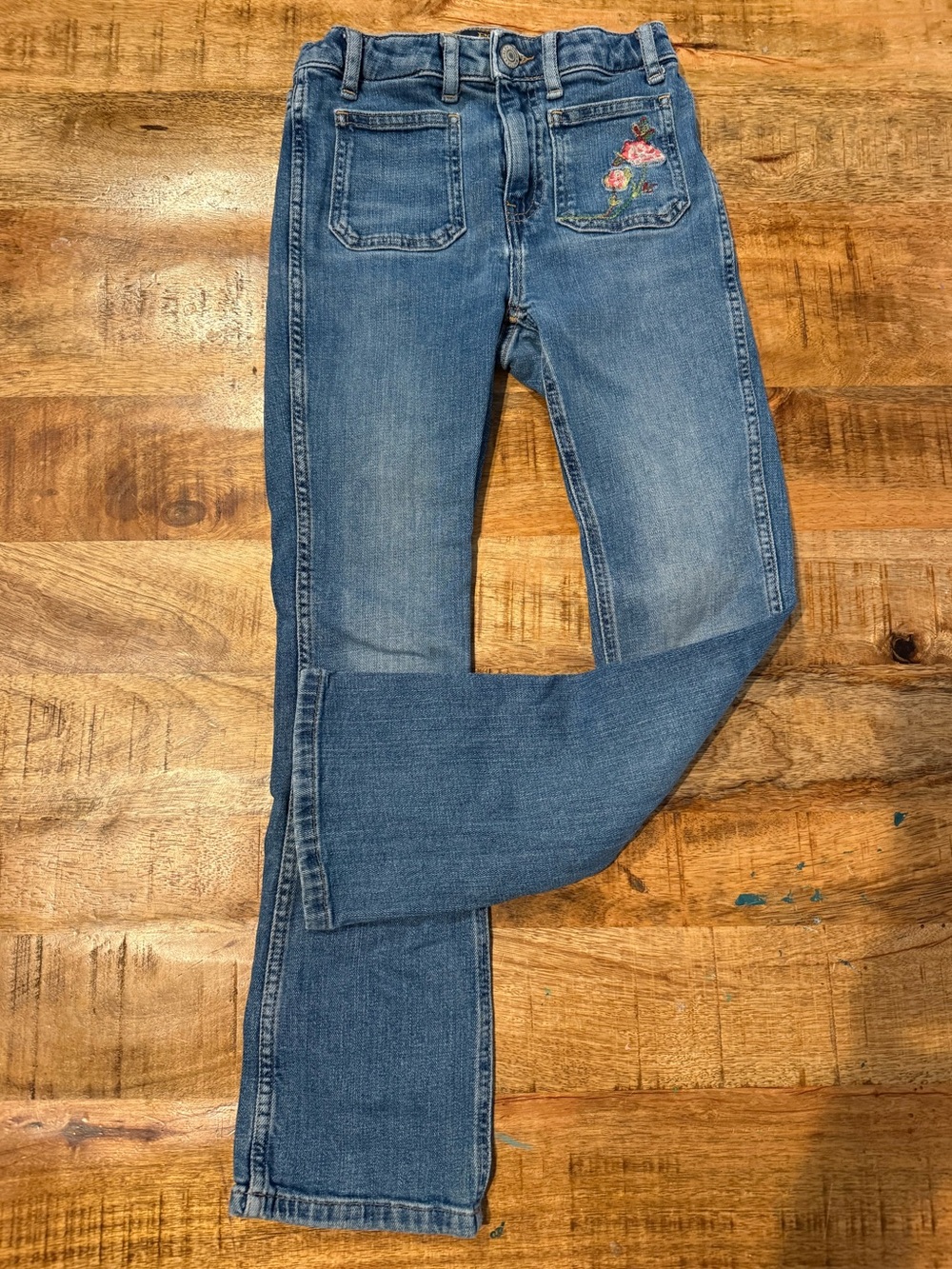 Polo Ralph Lauren Floral Embroidery Jeans Size 8